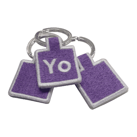 Embroidered RFID Key Tag